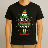 Buddy The Elf, What's Your Favorite Color? T-Shirt