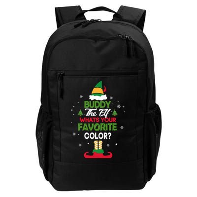Buddy The Elf, What's Your Favorite Color? Backpack