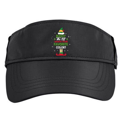 Buddy The Elf, What's Your Favorite Color? Adult Drive Performance Visor