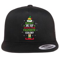 Buddy The Elf, What's Your Favorite Color? Flat Bill Trucker Hat