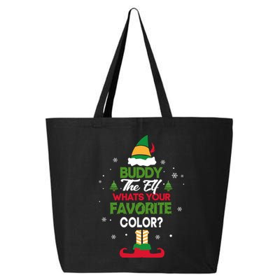 Buddy The Elf, What's Your Favorite Color? 25L Jumbo Tote
