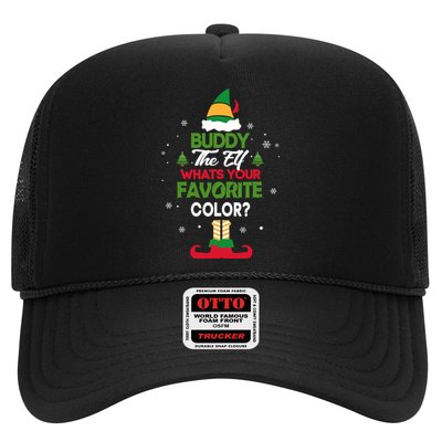 Buddy The Elf, What's Your Favorite Color? Trucker Hat