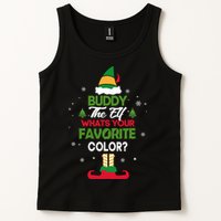 Buddy The Elf, What's Your Favorite Color? Tank Top