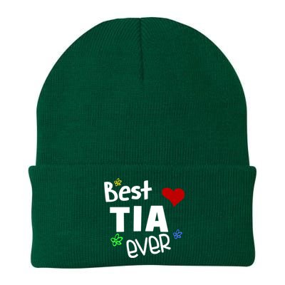 Best Tia Ever Gift Auntie Gift Knit Cap Winter Beanie