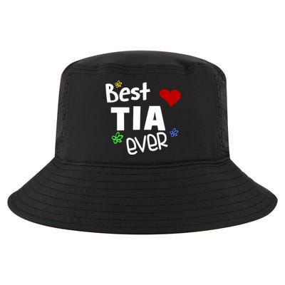 Best Tia Ever Gift Auntie Gift Cool Comfort Performance Bucket Hat