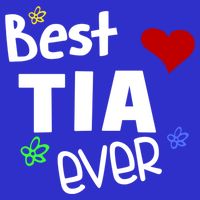 Best Tia Ever Gift Auntie Gift 16 in Basic Backpack