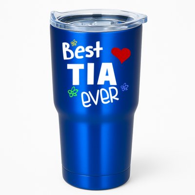 Best Tia Ever Gift Auntie Gift Tumbler