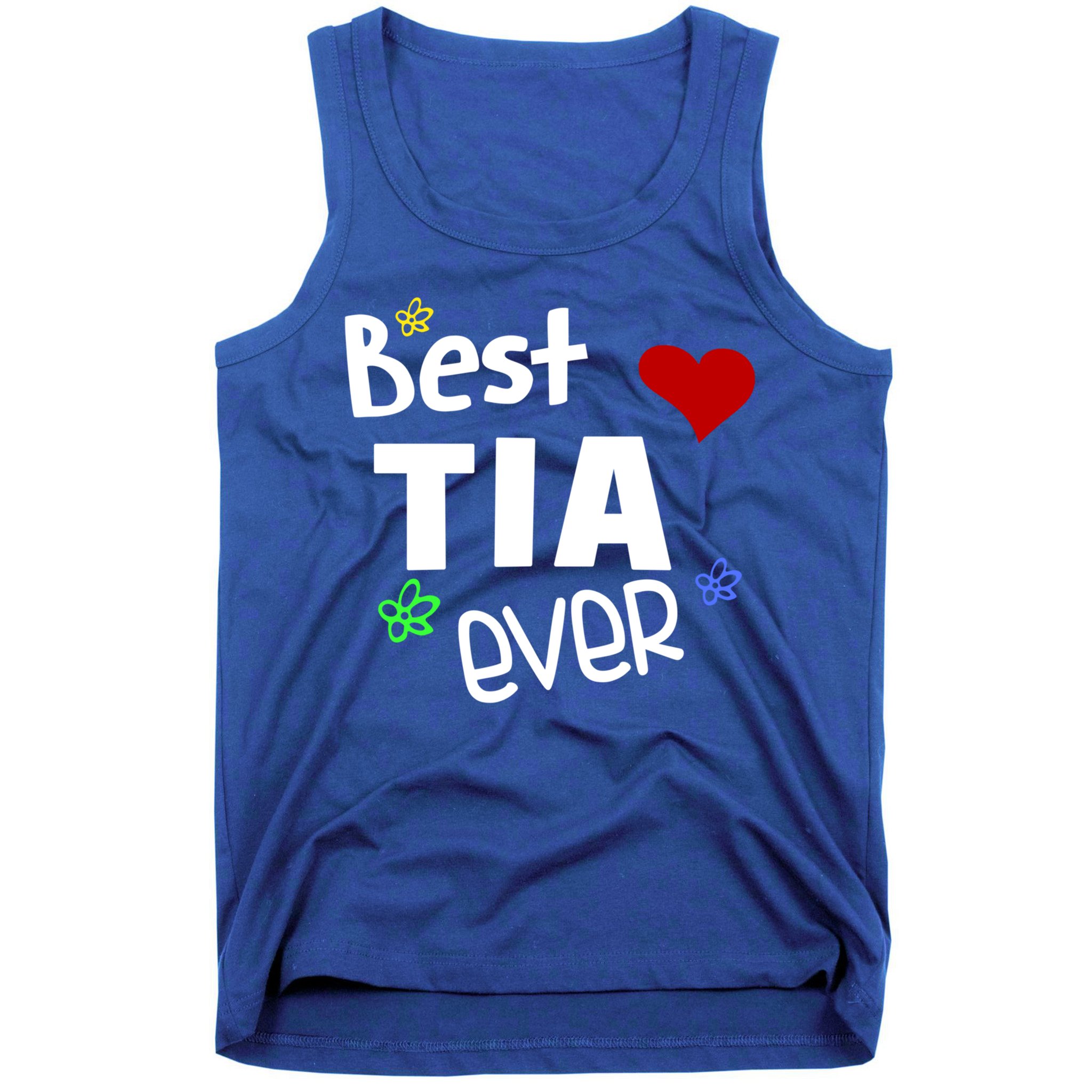 Best Tia Ever Gift Auntie Gift Tank Top