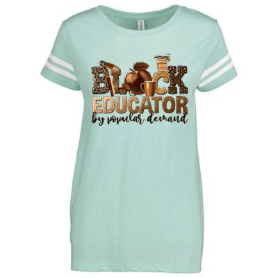 Black Teacher Educator African American Professor Ta School Enza Ladies Jersey Football T-Shirt