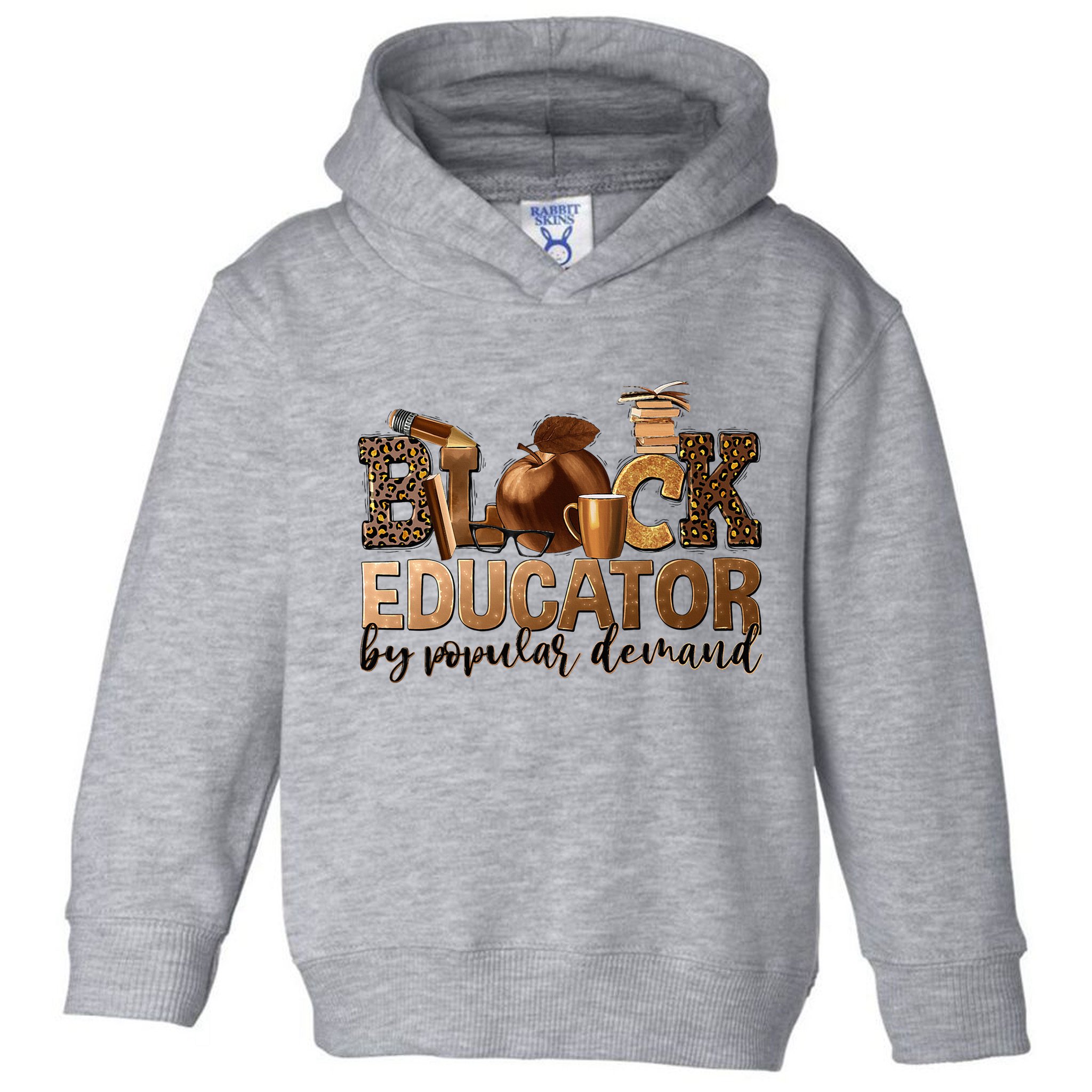 Black Teacher Educator African American Professor Ta School Toddler Hoodie