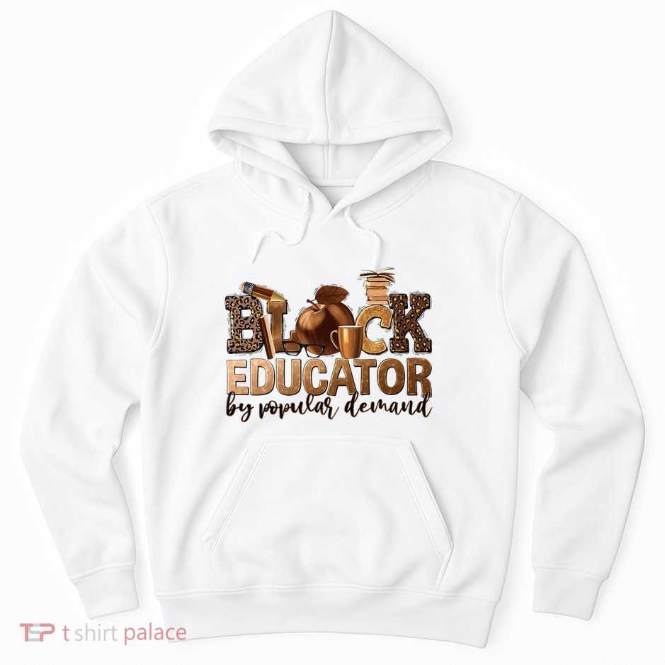 Black Teacher Educator African American Professor Ta School Hoodie