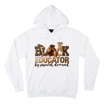 Black Teacher Educator African American Professor Ta School Hoodie