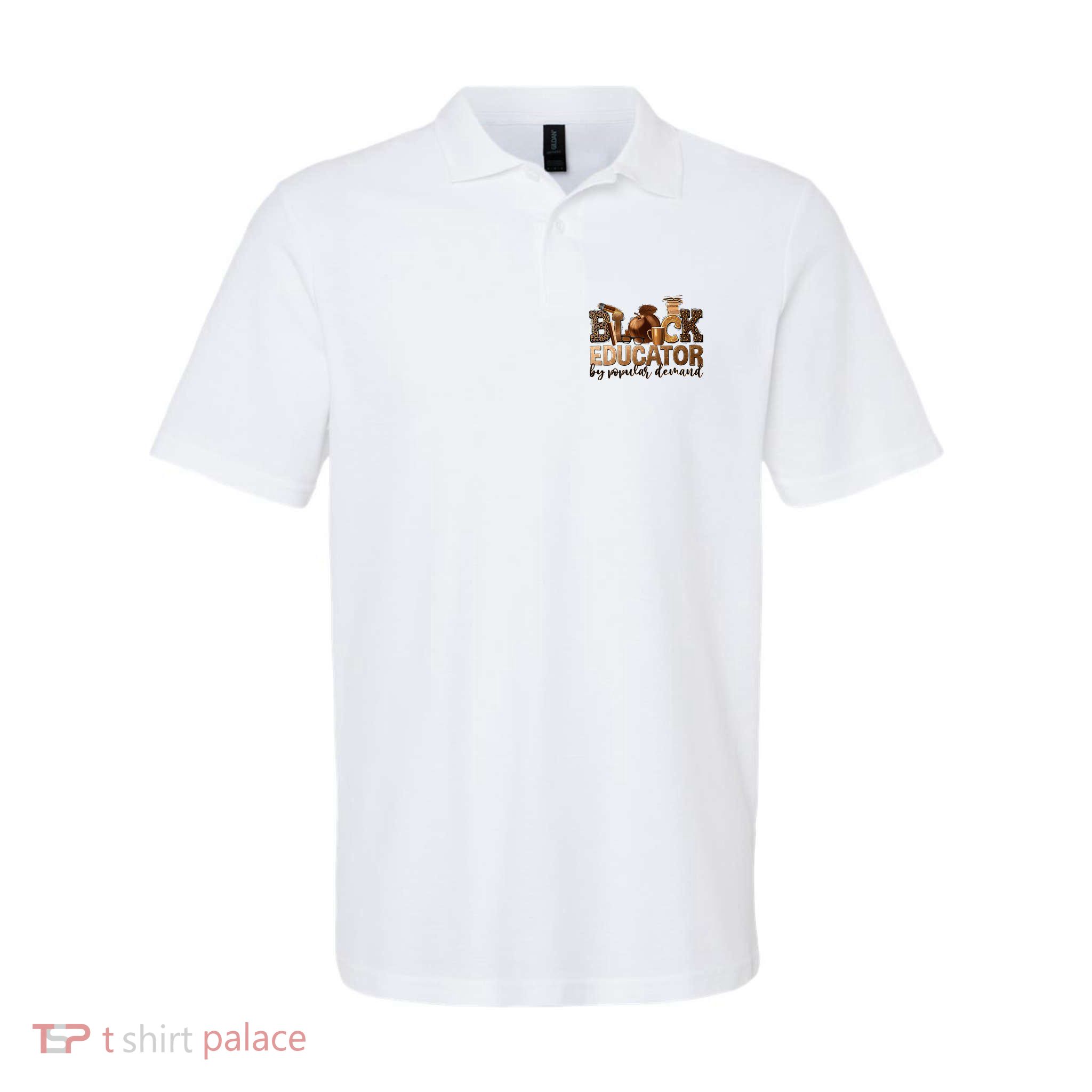 Black Teacher Educator African American Professor Ta School Polo