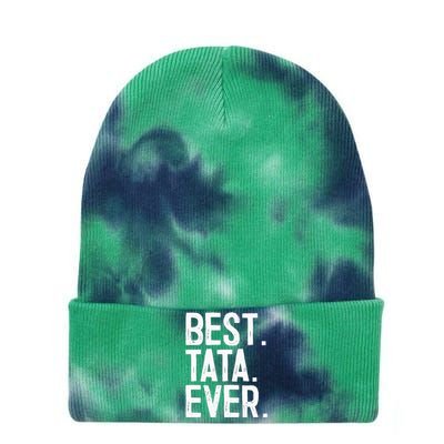 Best Tata Ever Novelty Tie Dye 12in Knit Beanie