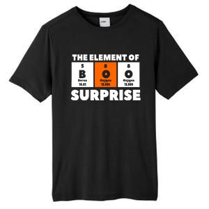 Boo The Element Of Surprise Science Chemistry Chemist Tall Fusion ChromaSoft Performance T-Shirt