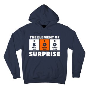 Boo The Element Of Surprise Science Chemistry Chemist Hoodie