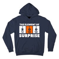 Boo The Element Of Surprise Science Chemistry Chemist Hoodie