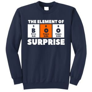 Boo The Element Of Surprise Science Chemistry Chemist Sweatshirt