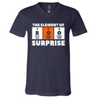 Boo The Element Of Surprise Science Chemistry Chemist V-Neck T-Shirt