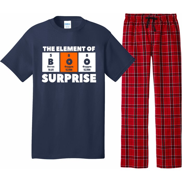 Boo The Element Of Surprise Science Chemistry Chemist Pajama Set