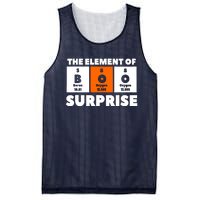 Boo The Element Of Surprise Science Chemistry Chemist Mesh Reversible Basketball Jersey Tank