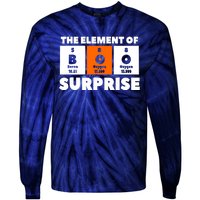 Boo The Element Of Surprise Science Chemistry Chemist Tie-Dye Long Sleeve Shirt