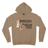 Behold The Field In Which I Grow My Fucks. Funny Meme Hoodie