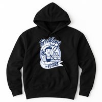 Baking The Future Retro Cartoon Hoodie