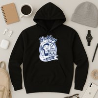 Baking The Future Retro Cartoon Hoodie