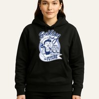 Baking The Future Retro Cartoon Hoodie