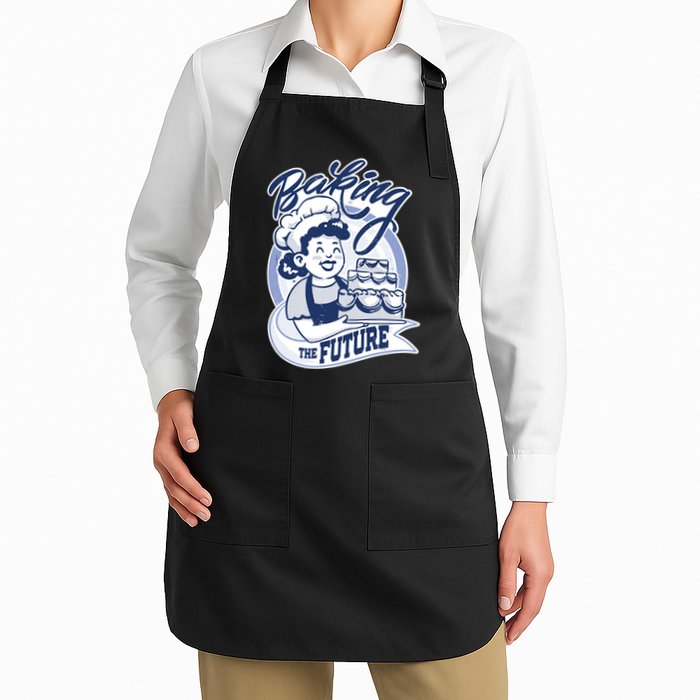 Baking The Future Retro Cartoon Apron