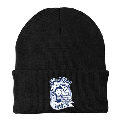 Baking The Future Retro Cartoon Beanie