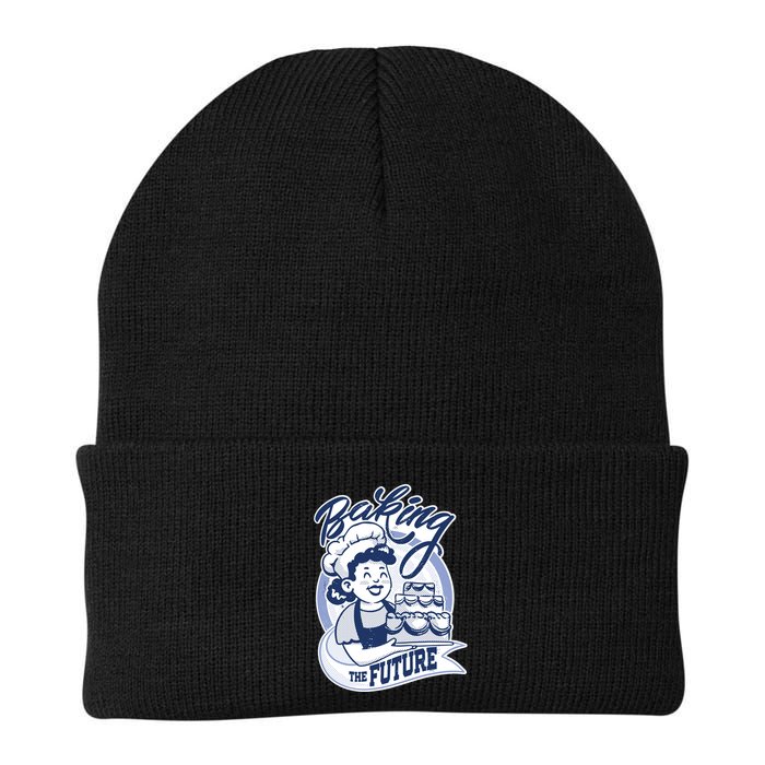 Baking The Future Retro Cartoon Beanie