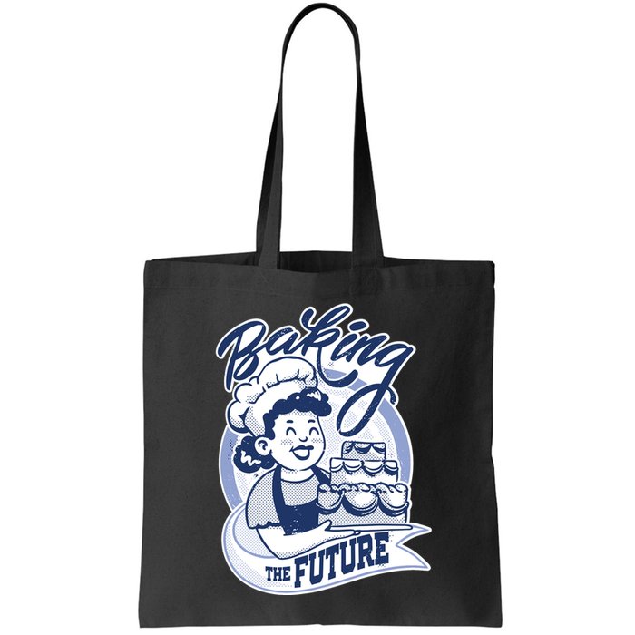 Baking The Future Retro Cartoon Bag