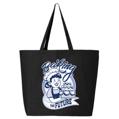 Baking The Future Retro Cartoon 25L Jumbo Tote