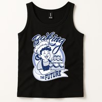 Baking The Future Retro Cartoon Tank Top