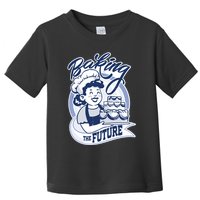 Baking The Future Retro Cartoon Toddler T-Shirt