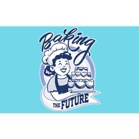 Baking The Future Retro Cartoon Bumper Sticker