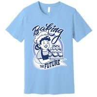 Baking The Future Retro Cartoon Premium T-Shirt