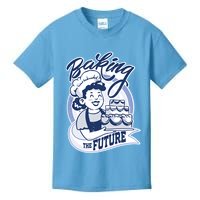 Baking The Future Retro Cartoon Kids T-Shirt