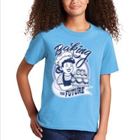 Baking The Future Retro Cartoon Kids T-Shirt