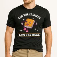 Ban The Fascists Save The Books Funny Retro Vintage Design Performance Shirt