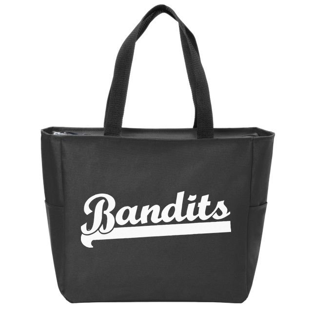 BANDITS Team Fan Zip Tote Bag