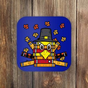 Books Turkey Funny Read Thanksgiving Teacher Fall Coaster