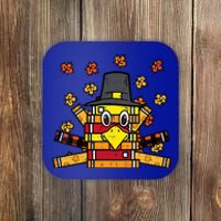 Books Turkey Funny Read Thanksgiving Teacher Fall Coaster