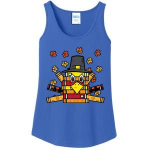 Books Turkey Funny Read Thanksgiving Teacher Fall Ladies Essential Tank