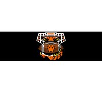 Bengal Tiger Football Bumper Sticker