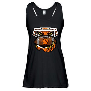 Bengal Tiger Football Ladies Essential Flowy Tank