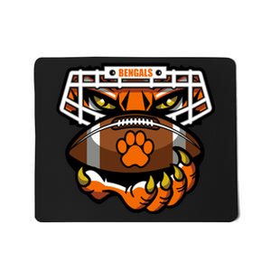 Bengal Tiger Football Mousepad