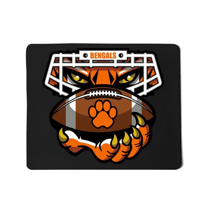 Bengal Tiger Football Mousepad